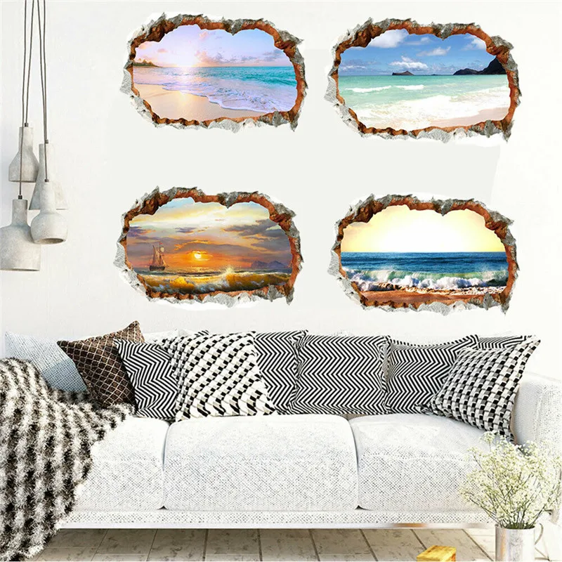 3D Floor Wall Stickers Ocean Sea Beach Removable Mural Decals Bathroom Bedroom Home Stickers Mural Decals Vinyl Art Decoration
3D Floor Wall Stickers Ocean Sea Beach Removable Mural Decals Bathroom Bedroom Home Stickers Mural Decals Vinyl Art Decoration