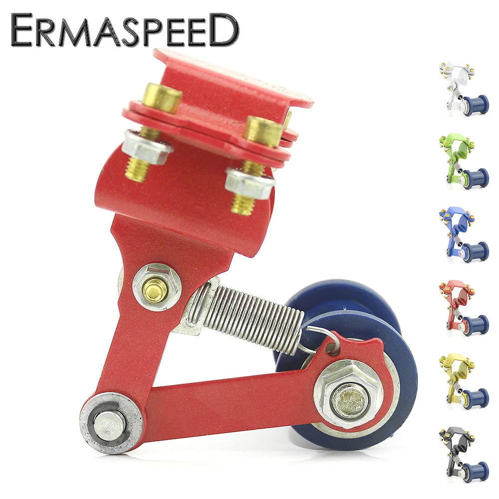 Motorcycle Chain Tensioner Bolt On Roller Chain Adjuster Automatic Motocross Refit Racing Modified Accessories Universal Tools
Motorcycle Chain Tensioner Bolt On Roller Chain Adjuster Automatic Motocross Refit Racing Modified Accessories Universal Tools