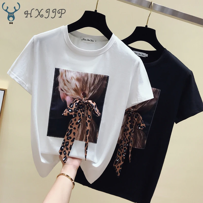 HXJJP Korea White T Shirt Women Clothes O-Neck Summer Short Sleeve Appliques Vintage TShirt Tops Casual Black Tee Shirt Femme
HXJJP Korea White T Shirt Women Clothes O-Neck Summer Short Sleeve Appliques Vintage TShirt Tops Casual Black Tee Shirt Femme