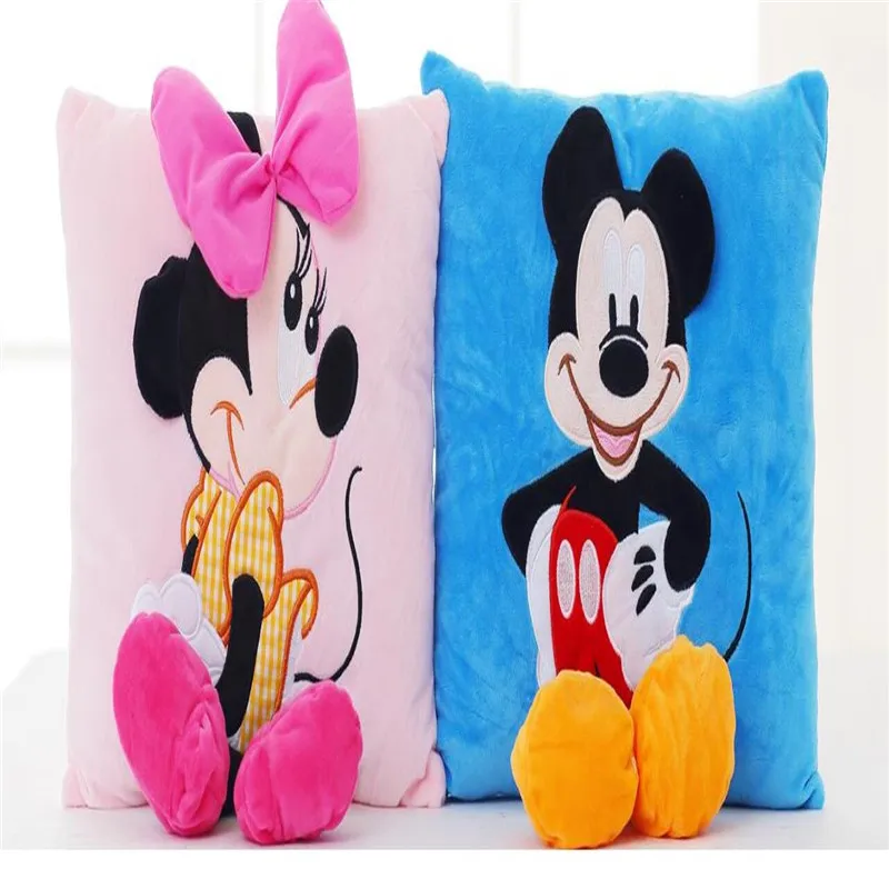 1pcs 35cm 3D Mickey Mouse and Minnie Mouse Plush Pillow Kawaii Mickey and Minnie Soft Cusion Gifts for Children
1pcs 35cm 3D Mickey Mouse and Minnie Mouse Plush Pillow Kawaii Mickey and Minnie Soft Cusion Gifts for Children