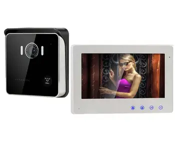 CUSAM Wired 7" TFT LCD Monitor Video Door Phone Intercom System 1 Monitor + 800TVL HD Camera Outdoor Doorbell
CUSAM Wired 7" TFT LCD Monitor Video Door Phone Intercom System 1 Monitor + 800TVL HD Camera Outdoor Doorbell