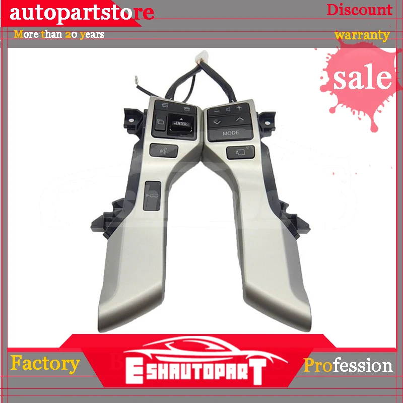Steering Wheel Mounted Cruise Control Switch Audio Control Switch for 2009-2013 Toyota Prado Land Cruiser 84250-60180 8425060180
Steering Wheel Mounted Cruise Control Switch Audio Control Switch for 2009-2013 Toyota Prado Land Cruiser 84250-60180 8425060180