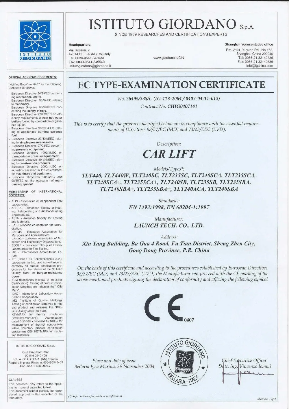 CE TLT240SBA _