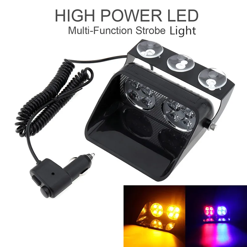 S8 24W Windshield Led Strobe Light Viper Car Flash Signal Emergency Fireman Police Beacon Warning Light
S8 24W Windshield Led Strobe Light Viper Car Flash Signal Emergency Fireman Police Beacon Warning Light