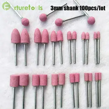 100pcs dremel PA mounted point ball cylinder bullet shape Pink aluminum oxide shank 3mm MT008
100pcs dremel PA mounted point ball cylinder bullet shape Pink aluminum oxide shank 3mm MT008