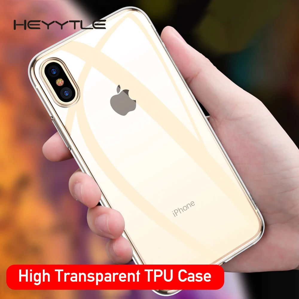 Heyytle Transparent Soft TPU Case For iPhone X XS MAX XR Ultra Thin Full Cover Case For iPhone 7 8 Plus 6 6s 9 11 Phone Housing
Heyytle Transparent Soft TPU Case For iPhone X XS MAX XR Ultra Thin Full Cover Case For iPhone 7 8 Plus 6 6s 9 11 Phone Housing