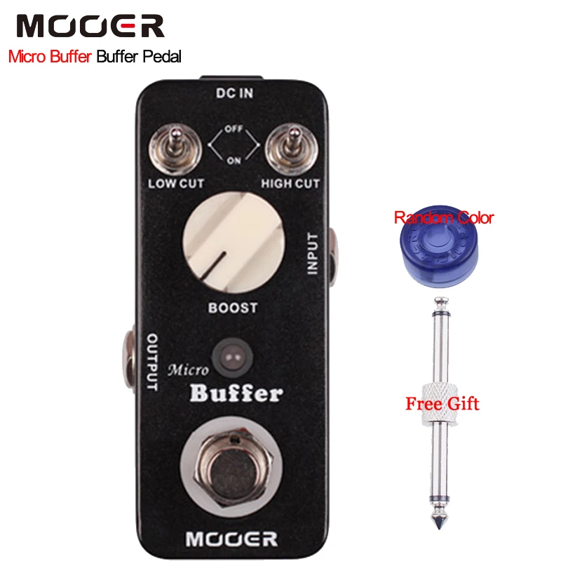 Mooer Micro Buffer pedal Accurate copy of input signal frequency and removal of unconventional signal frequency+Free connector
Mooer Micro Buffer pedal Accurate copy of input signal frequency and removal of unconventional signal frequency+Free connector