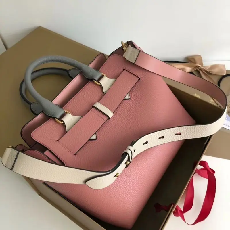 Top Quality Classic style Real Leather LuxuryBrand Famous Women handbags Fashion high quality crossbody cowskin bags 28cm