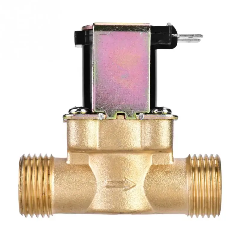 1/2" Solenoid Valve DC 24V Electric Valve Normally Closed Brass Electric Solenoid Magnetic Valve For Water Control
1/2" Solenoid Valve DC 24V Electric Valve Normally Closed Brass Electric Solenoid Magnetic Valve For Water Control