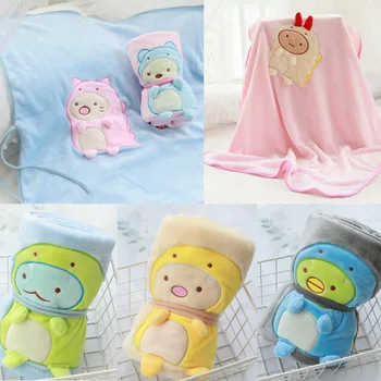 candice guo cute plush toy lovely cartoon Sumikko Gurashi turn to dinosaur soft warm rolling blanket birthday Christmas gift 1pc
candice guo cute plush toy lovely cartoon Sumikko Gurashi turn to dinosaur soft warm rolling blanket birthday Christmas gift 1pc