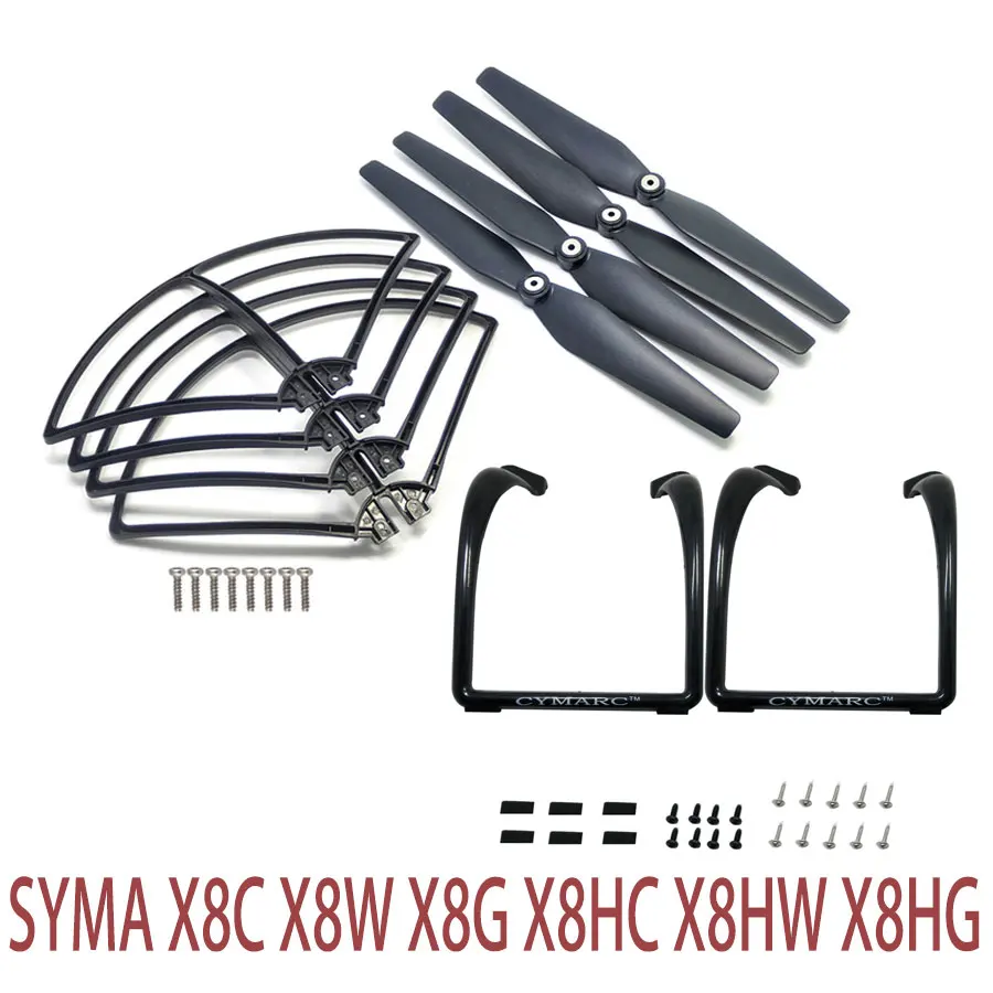 High Quality Syma X8C X8W X8G X8HC X8HG Parts Set Upgraded Version Landing Gear Blade Propeller Protect Ring RC Drone Kits
High Quality Syma X8C X8W X8G X8HC X8HG Parts Set Upgraded Version Landing Gear Blade Propeller Protect Ring RC Drone Kits