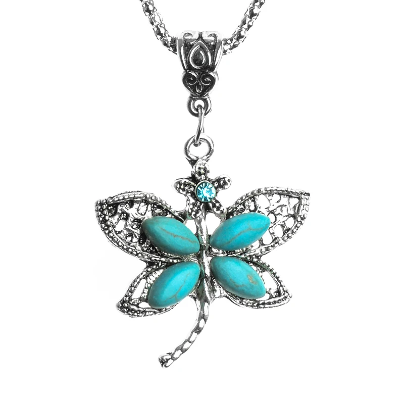 QCOOLJLY Hot Sale Cute Dragonfly Pendant Necklace Animal Design Statement Necklace Silver Color Chain Fashion Jewelry For Women
QCOOLJLY Hot Sale Cute Dragonfly Pendant Necklace Animal Design Statement Necklace Silver Color Chain Fashion Jewelry For Women