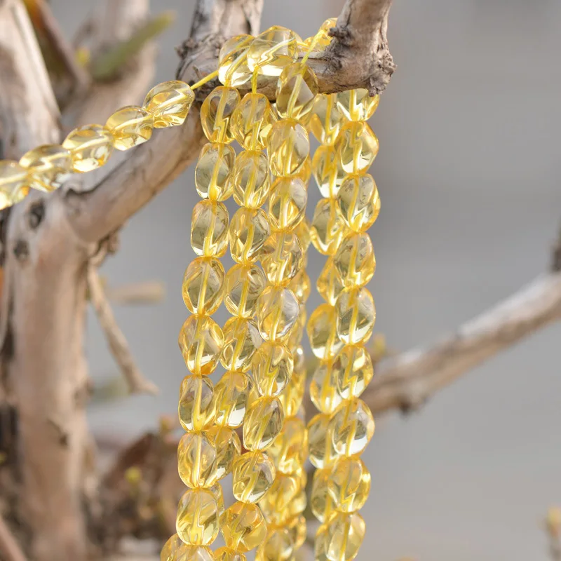 Joanlyn High Quality Cultured Citrine Twist Beads 10x12mm NOT Dyed 15 Inch Strand CE62
Joanlyn High Quality Cultured Citrine Twist Beads 10x12mm NOT Dyed 15 Inch Strand CE62