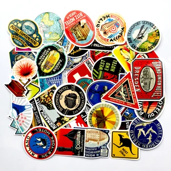 Retro Style 50PCS Travel Hotel country Stickers for Laptop Phone Skateboard Decal Chicago Japan Trip Luggage Waterproof Sticker
Retro Style 50PCS Travel Hotel country Stickers for Laptop Phone Skateboard Decal Chicago Japan Trip Luggage Waterproof Sticker