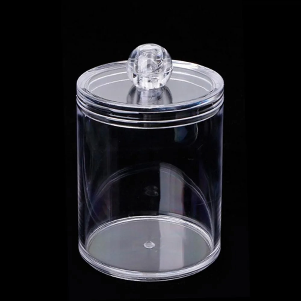 6.5x8.5cm Cotton Swab Case Cylinder Acrylic Cotton Storage Box Makeup Cotton Nail Remover Container Hold for Save Space
6.5x8.5cm Cotton Swab Case Cylinder Acrylic Cotton Storage Box Makeup Cotton Nail Remover Container Hold for Save Space
