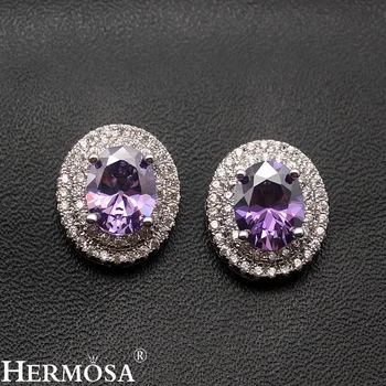 Hermosa jewelry classic oval fashion 3 color selection 925 Sterling Silver Color Elegance beautiful Earrings ST64
Hermosa jewelry classic oval fashion 3 color selection 925 Sterling Silver Color Elegance beautiful Earrings ST64