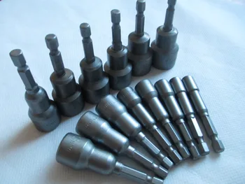 Fixmee Free shipping 9pcs 6mm-14mm Hex Socket Sleeve Nozzles Magnetic Nut Driver Set Drill Bit Adapter Hex Power Tools
Fixmee Free shipping 9pcs 6mm-14mm Hex Socket Sleeve Nozzles Magnetic Nut Driver Set Drill Bit Adapter Hex Power Tools