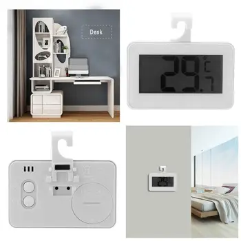 Kitchen Waterproof Large Screen LCD Refrigerator Thermometer Fridge Freezer with Adjustable Stand Digital Thermometer Alarm
Kitchen Waterproof Large Screen LCD Refrigerator Thermometer Fridge Freezer with Adjustable Stand Digital Thermometer Alarm