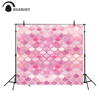 Allenjoy backdrop for photographic studio Merman Watercolor fish scales Bright summer pattern Rose Gold background photocall
Allenjoy backdrop for photographic studio Merman Watercolor fish scales Bright summer pattern Rose Gold background photocall