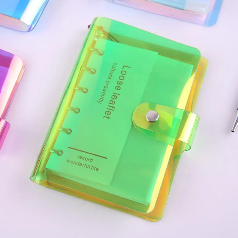 2018 Yiwi Color PVC Notebook Accessory Sheet Shell Office School Stationery Transparent Concise 6 Holes Binder Planner Cover
2018 Yiwi Color PVC Notebook Accessory Sheet Shell Office School Stationery Transparent Concise 6 Holes Binder Planner Cover