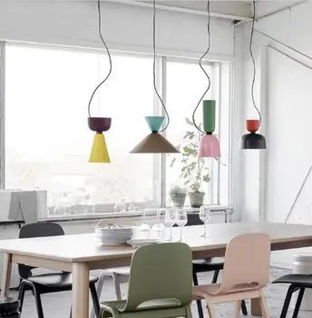 NEW DIY Colorful simple design can be customized E27 Pendant Light Suspension Drop Lamp Modern Bulbs Bar Restaurant Pendant Lamp
NEW DIY Colorful simple design can be customized E27 Pendant Light Suspension Drop Lamp Modern Bulbs Bar Restaurant Pendant Lamp