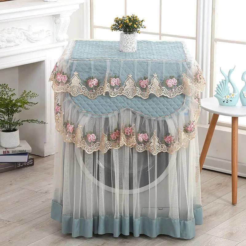 New 2019 Dust Cover Washing Machine Covers Lace Embroidery Cover Dustproof Cloth Durable Dust Cloth Washing Machine Decor
New 2019 Dust Cover Washing Machine Covers Lace Embroidery Cover Dustproof Cloth Durable Dust Cloth Washing Machine Decor