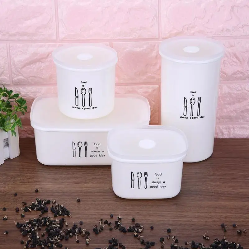 Plastic Food Storage Box Sealed Cans Fruit Preservation Pot Nut Grain Biscuit Moisture-proof Refrigerator Fresh-keeping Box
Plastic Food Storage Box Sealed Cans Fruit Preservation Pot Nut Grain Biscuit Moisture-proof Refrigerator Fresh-keeping Box