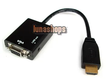 LN001965 PC DVD HDTV HDMI to VGA Video Audio Converter Cable (Chip inside)+3.5mm line out
LN001965 PC DVD HDTV HDMI to VGA Video Audio Converter Cable (Chip inside)+3.5mm line out
