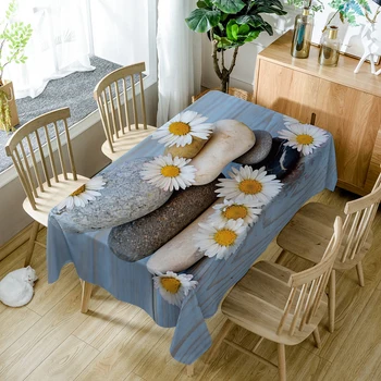 Home Decor Rectangle Tablecloth White Small Chrysanthemums Stone Pattern Waterproof Washable Cotton Table Cloth Tea Table
Home Decor Rectangle Tablecloth White Small Chrysanthemums Stone Pattern Waterproof Washable Cotton Table Cloth Tea Table