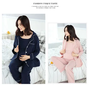 3Sets Maternity Cotton Pajamas Breastfeeding Sleepwear Nursing Pajamas for Pregnant Women Postpartum Clothings
3Sets Maternity Cotton Pajamas Breastfeeding Sleepwear Nursing Pajamas for Pregnant Women Postpartum Clothings
