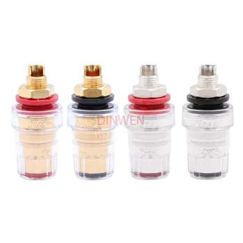 SPEAKER TERMINAL CMC Gold Plated Silver Plated Brass Audio Amplifier Binding Post Banana Plug Jack Socket Connector HiFi DIY
SPEAKER TERMINAL CMC Gold Plated Silver Plated Brass Audio Amplifier Binding Post Banana Plug Jack Socket Connector HiFi DIY