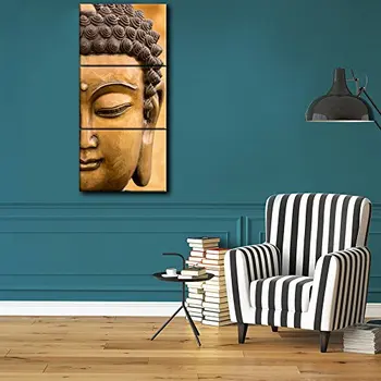 Buddha Wall Art Abstract Buddhist Canvas Print Home Decor for Living Room Contemporary Pictures 3 Panel Large Poster Printed
Buddha Wall Art Abstract Buddhist Canvas Print Home Decor for Living Room Contemporary Pictures 3 Panel Large Poster Printed