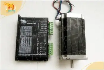 EU FREE SHIP!1Axis CNC Nema 23 Stepper Motor 425oz-in 3N.m 4.2A WT57STH115-4204A+Driver DQ542MA 4.2A 50V cutting
EU FREE SHIP!1Axis CNC Nema 23 Stepper Motor 425oz-in 3N.m 4.2A WT57STH115-4204A+Driver DQ542MA 4.2A 50V cutting