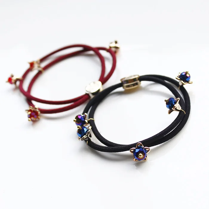 Korean version of the crystal beaded Starry ponytail rubber band hair accessories for women girl children
Korean version of the crystal beaded Starry ponytail rubber band hair accessories for women girl children