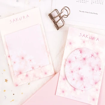 1pack/lot Cherry Blossom Sticky Note Portable Bookmark DIY Decorative Paper Memo Pad Message Label For School And Office Supply
1pack/lot Cherry Blossom Sticky Note Portable Bookmark DIY Decorative Paper Memo Pad Message Label For School And Office Supply