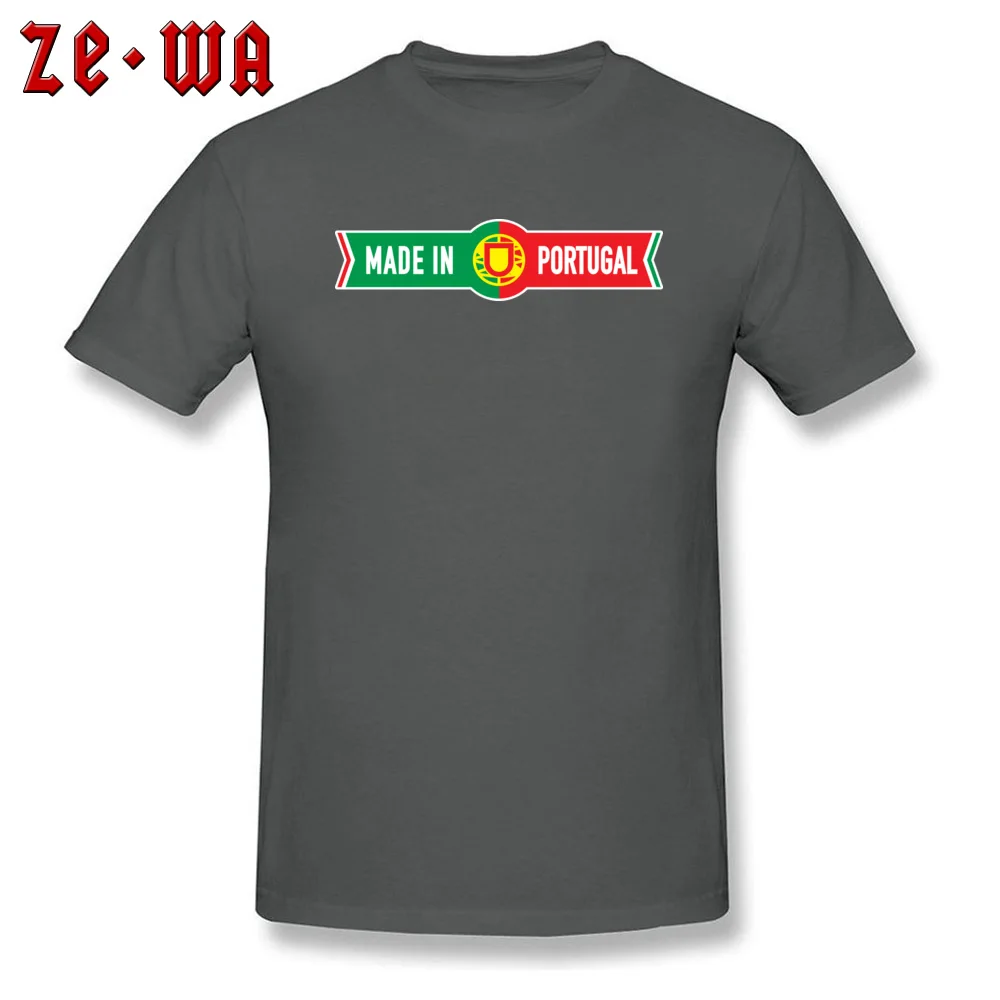 Made in Portugal Summer Fall 100% Cotton Fabric Crewneck Tops & Tees Short Sleeve Summer Tshirts Wholesale Summer T-shirts Made in Portugal carbon