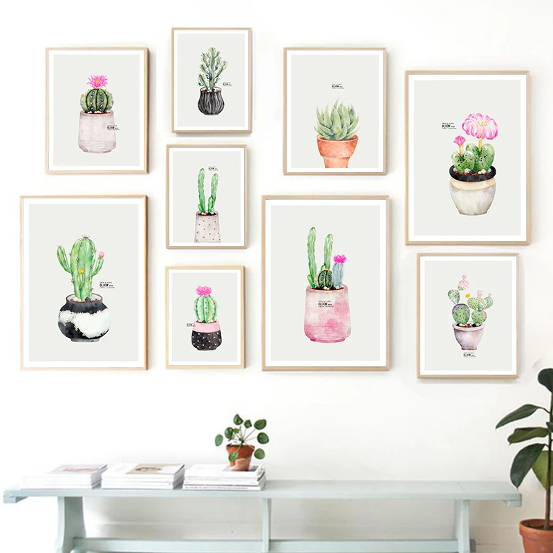 Nordic Minimalist Plants And Flowers Art Canvas Painting Posters Prints Cactus Set Wall Pictures For Living Room No Frame LB0046
Nordic Minimalist Plants And Flowers Art Canvas Painting Posters Prints Cactus Set Wall Pictures For Living Room No Frame LB0046