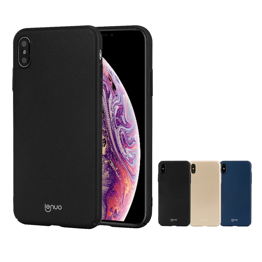 For Apple iPhone XR Case XS Max Cover Original Lenuo Ultra Thin Matte Luxury PC Hard Back Cover sFor iPhone XS Max Black Case
For Apple iPhone XR Case XS Max Cover Original Lenuo Ultra Thin Matte Luxury PC Hard Back Cover sFor iPhone XS Max Black Case