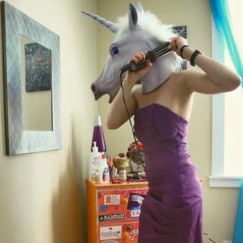 Free Shipping wholesale 100pcs Creepy Unicorn Horse Mask Head Halloween Costume Theater Prop Novelty Latex masks Unicorn Mask
Free Shipping wholesale 100pcs Creepy Unicorn Horse Mask Head Halloween Costume Theater Prop Novelty Latex masks Unicorn Mask