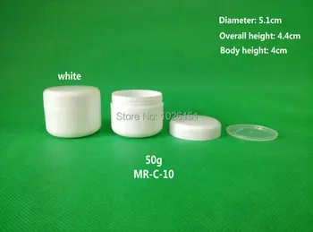 Free Shipping 80pcs/lot 50g White PP Plastic Cream jar, 50ml cosmetic jar Small Cosmetic Powder container for cosmetic packaging
Free Shipping 80pcs/lot 50g White PP Plastic Cream jar, 50ml cosmetic jar Small Cosmetic Powder container for cosmetic packaging