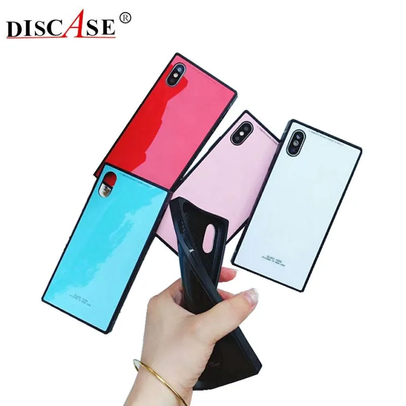 Silicone Phone Case For iphone 7 7plus 6 6s plus XS MAX XR X Capa Glossy Square Soft Shell Simple Coque For iPhone 8 case
Silicone Phone Case For iphone 7 7plus 6 6s plus XS MAX XR X Capa Glossy Square Soft Shell Simple Coque For iPhone 8 case