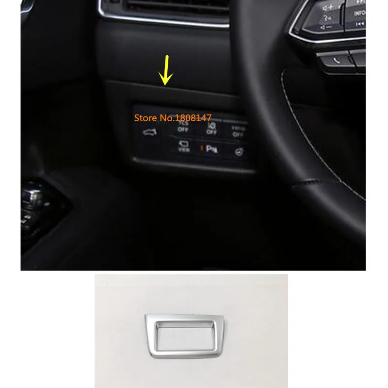 car detector stick styling ABS Chrome front head light switch trim frame lamp moulding 1pcs For Mazda CX8 CX-8 2017 2018 2019
car detector stick styling ABS Chrome front head light switch trim frame lamp moulding 1pcs For Mazda CX8 CX-8 2017 2018 2019