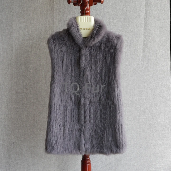Real Rabbit Fur Waistcoat Mandarin Collar Thick Knitted Rabbit Fur Vest Coat Jacket 
Real Rabbit Fur Waistcoat Mandarin Collar Thick Knitted Rabbit Fur Vest Coat Jacket