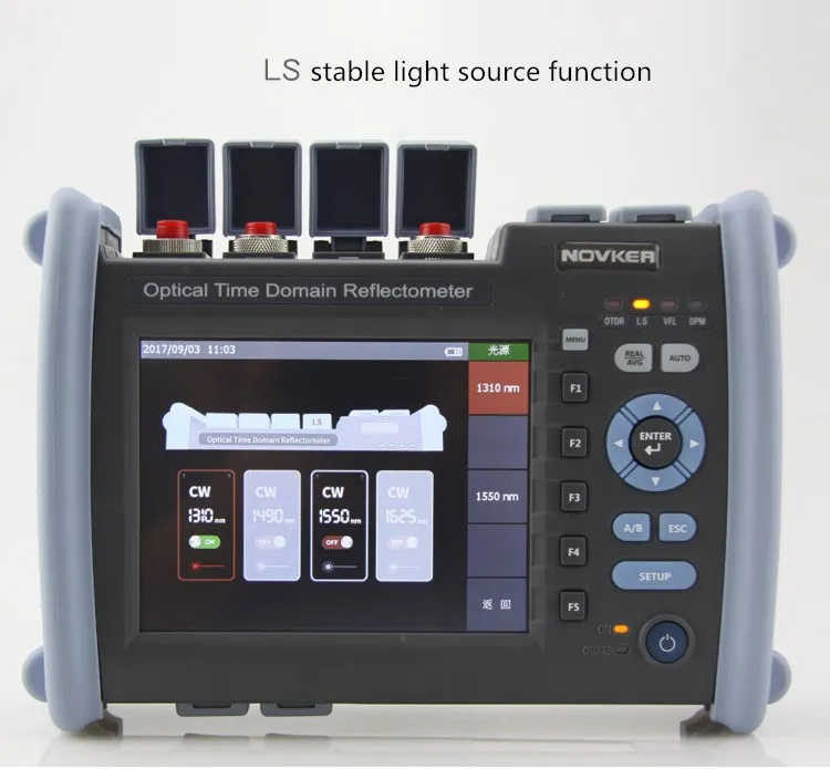 NK6000 OTDR Optical Fiber Breakpoint Detector with Built-in Visual Red Light for Locating Faults 5 NK6000 OTDR Optical Fiber Breakpoint Detector with Built-in Visual Red Light for Locating Faults 10