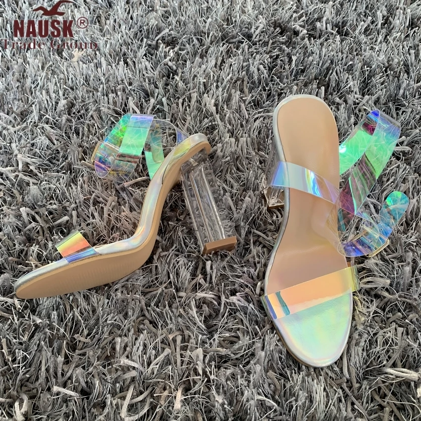 NAUSK 2019 Women Sandals Shoes Celebrity Wearing Simple Style PVC Clear Transparent Strappy Buckle Sandals High Heels Shoes
NAUSK 2019 Women Sandals Shoes Celebrity Wearing Simple Style PVC Clear Transparent Strappy Buckle Sandals High Heels Shoes