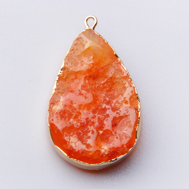 Natural orange agates Druzy necklace pendant pendulum Irregular Stone pendant Connector Charms For Jewelry Making Raw stone
Natural orange agates Druzy necklace pendant pendulum Irregular Stone pendant Connector Charms For Jewelry Making Raw stone