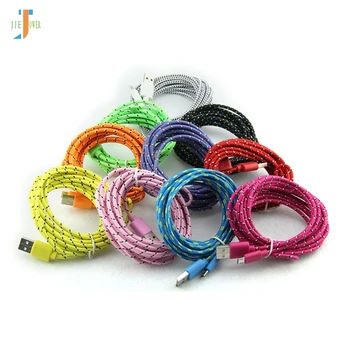 100pcs 1M 2M 3M Round Fabric Braided 8pin micro Usb Charger Sync Data Phone Cable for iPhone XS Max XR X 8 7 6 5 for Ipad 4/mini
100pcs 1M 2M 3M Round Fabric Braided 8pin micro Usb Charger Sync Data Phone Cable for iPhone XS Max XR X 8 7 6 5 for Ipad 4/mini