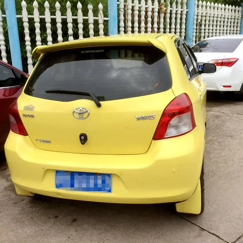 Спойлер для Toyota Yaris спойлер из АБС материала заднего крыла автомобиля задний