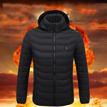 Winter Warm Heated Jacket Men Women USB Infrared Heating Hooded Jacket Electric Therml Clothing Waterproof Skiing Hiking Jacket
Winter Warm Heated Jacket Men Women USB Infrared Heating Hooded Jacket Electric Therml Clothing Waterproof Skiing Hiking Jacket