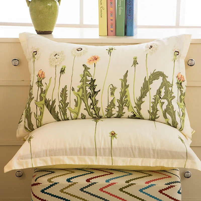 1 Piece 48cm*74cm Pillowcase 100% Cotton Beauty Dandelion Printing Pillow Case Cover For Bedroom Use XF626-10
1 Piece 48cm*74cm Pillowcase 100% Cotton Beauty Dandelion Printing Pillow Case Cover For Bedroom Use XF626-10